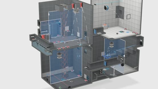 Four cubes