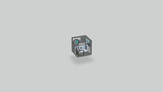 2x2x2 test chamber