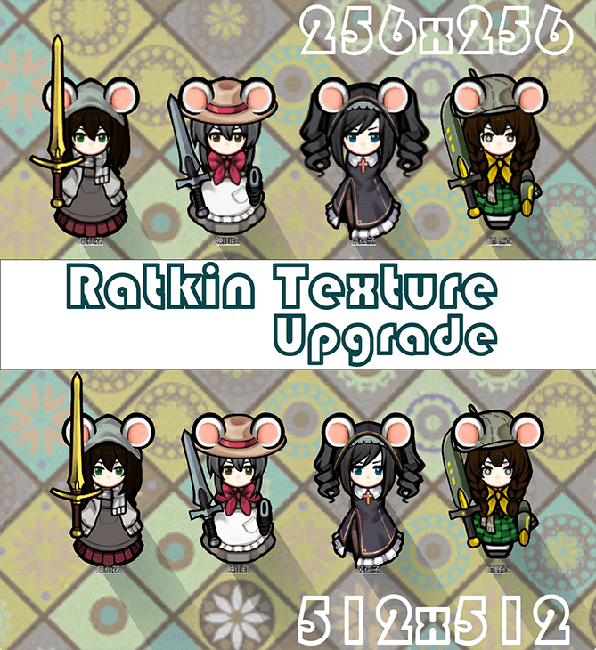 Ratkin Texture Upgrade