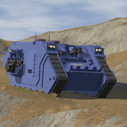 warhammer 40k ultramarines land raider