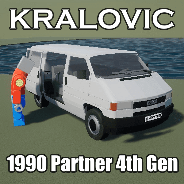 Kralovic™: 1990 Partner 4th Gen (Van/Minivan)