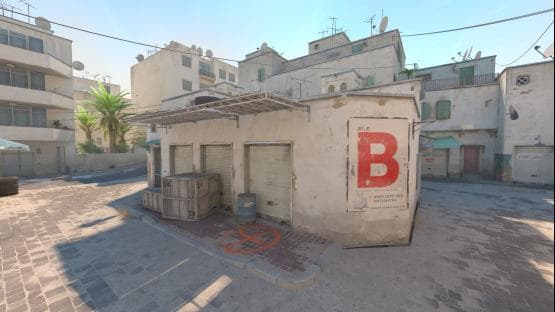 Dust 2 with a different bombsite