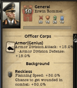 More Ranks for Generals and Tweeked (less) XP to lvl UP