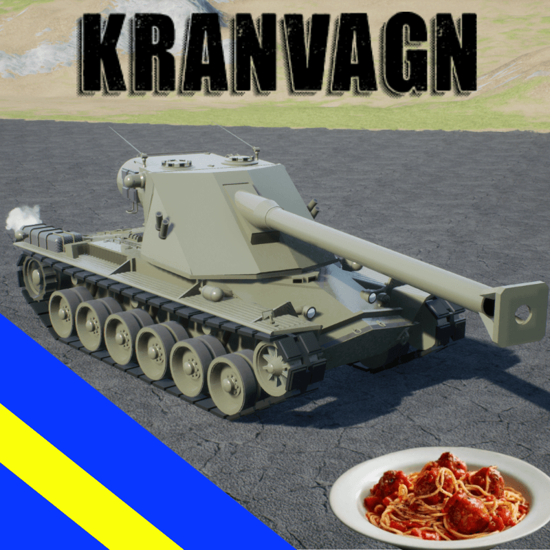 Kranvagn [Swedish Heavy Tank]