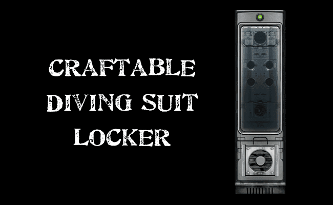 Craftable Diving Suit Locker