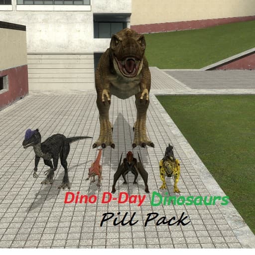 Dino D-Day Dinosaurs Pill Pack
