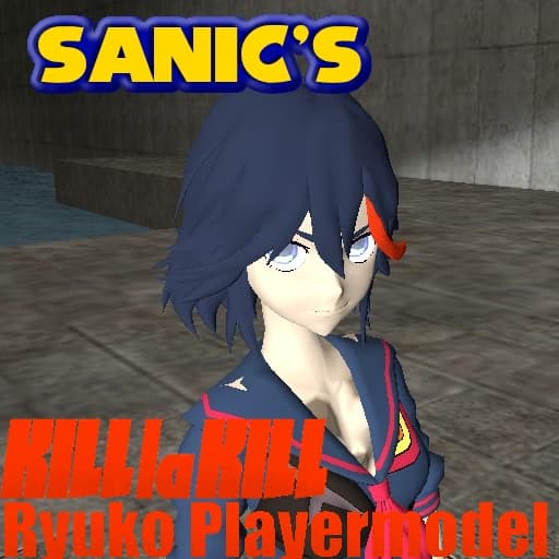 Sanic's Ryuko Player Model.