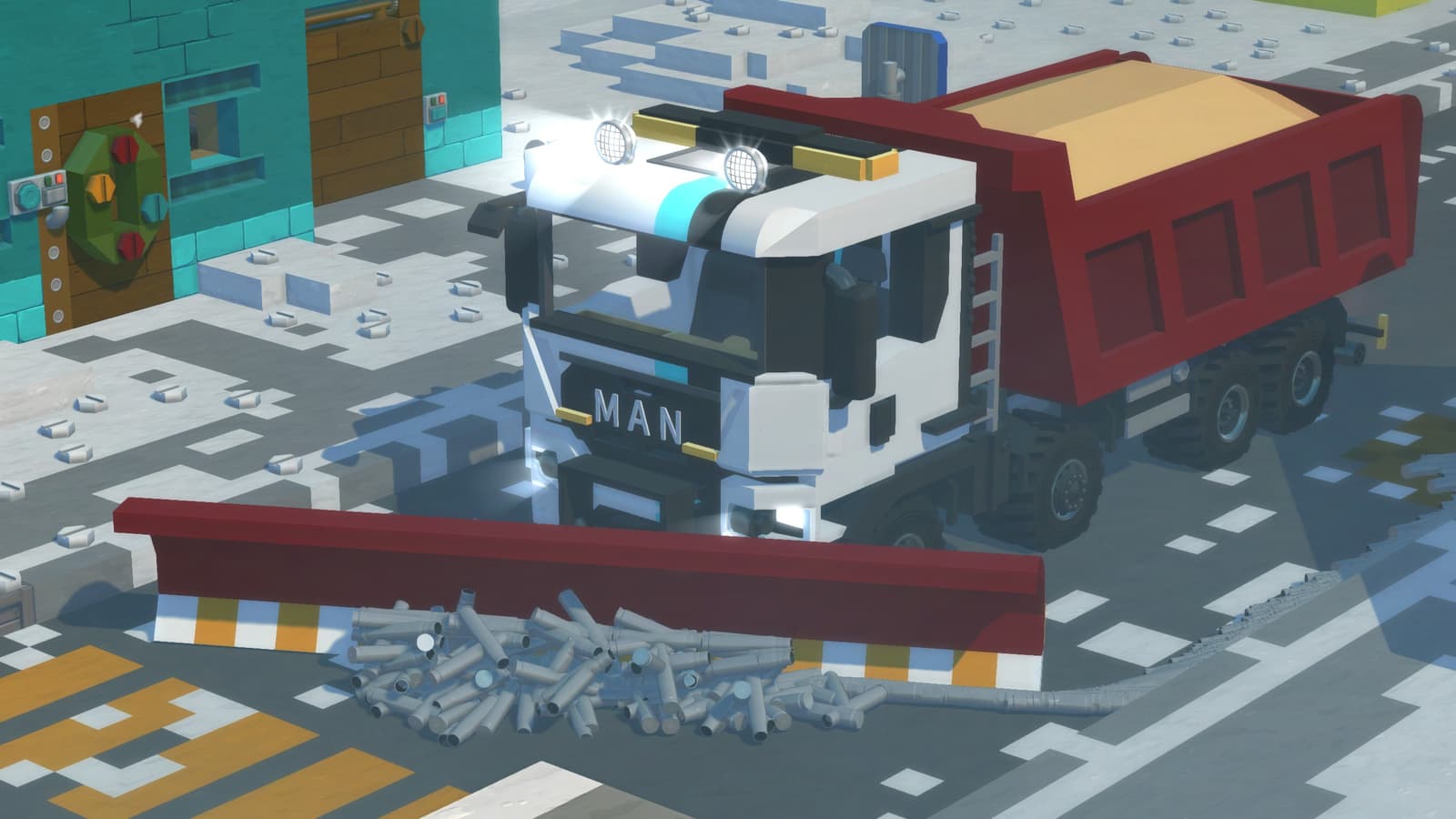 MAN TGS 铲雪车-ZANE