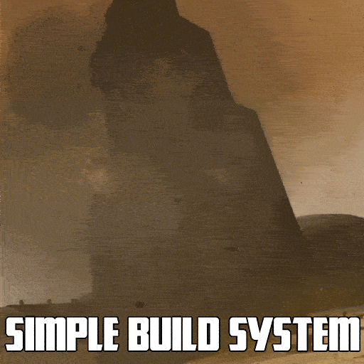 Simple build system (With destructibility)