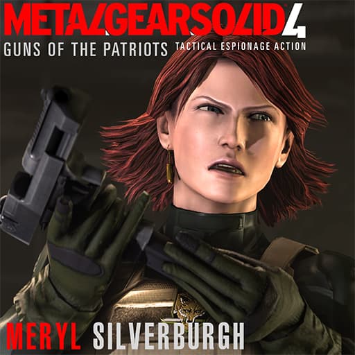 MGS4 - Meryl - Playermodel + Ragdoll