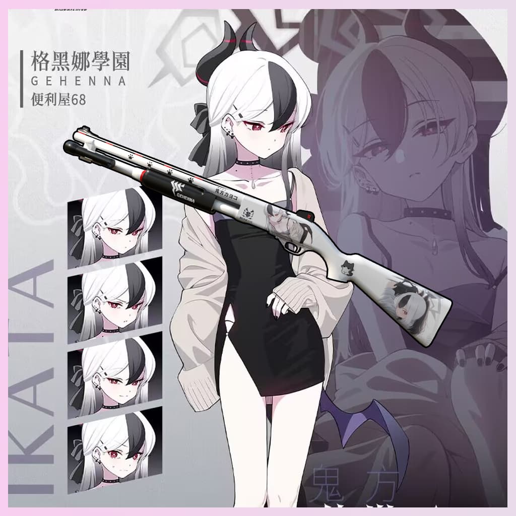 【Blue Archive/碧蓝档案】鬼方佳代子Kayoko主题官模铁喷改