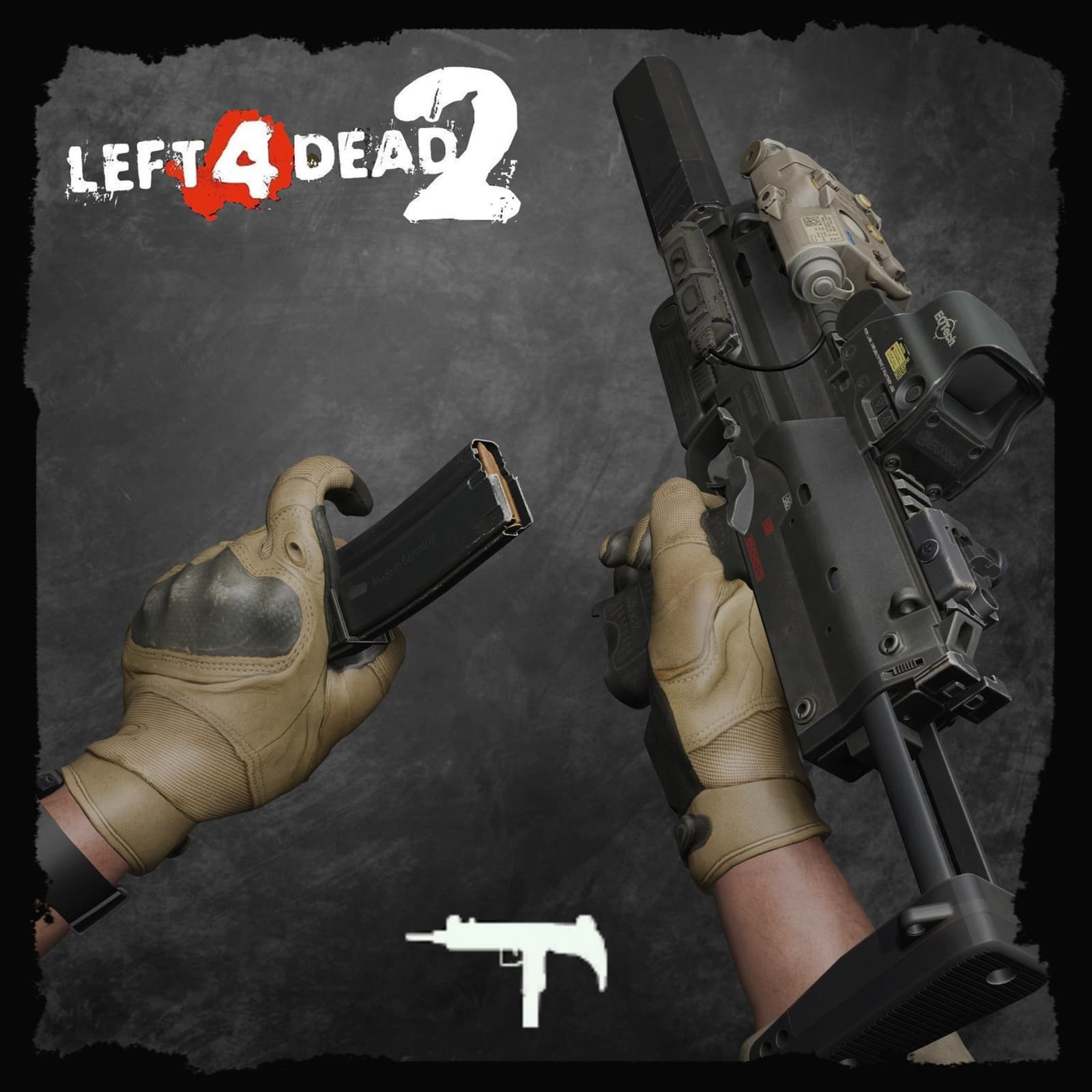 COD：MW MP7A1 Custom（Uzi）