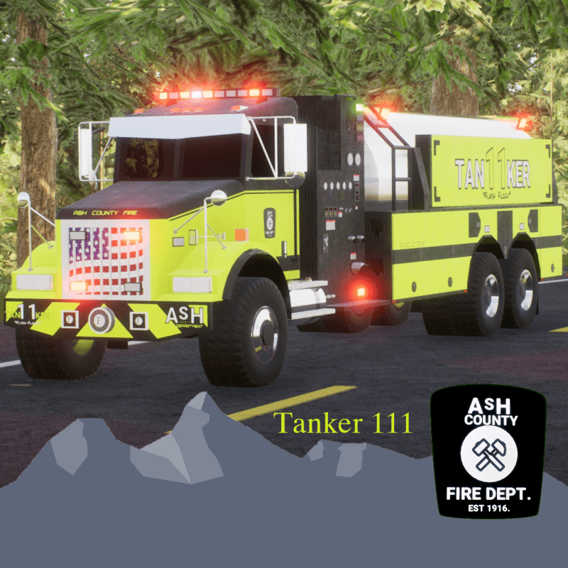 Geostar G5000F | Ash County Fire Dept. | Tanker 111 | "Flash Flood"