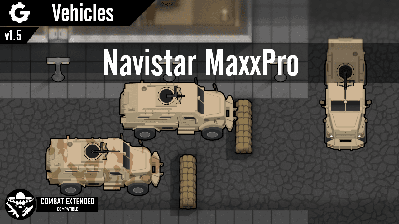 GTek's Vehicles - Navistar MaxxPro MRAP