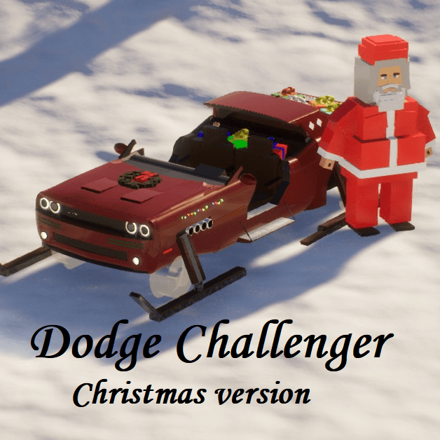 Dodge Challenger (Christmas version)