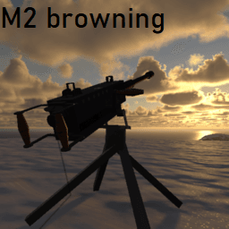 M2 browning 12.7 mm USA Machine gun
