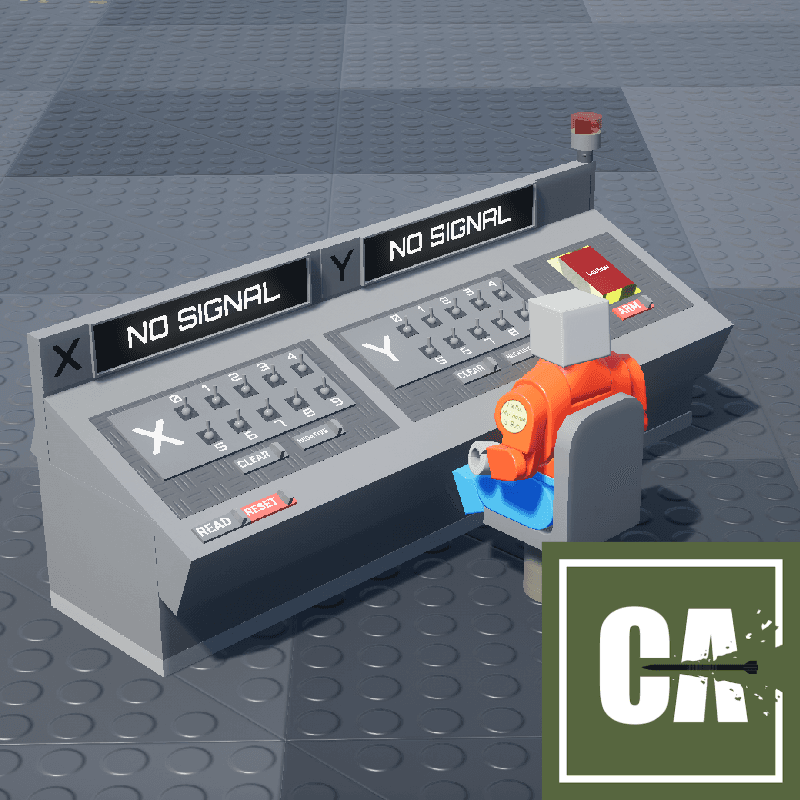 GPS Missile Designator Console (CA)