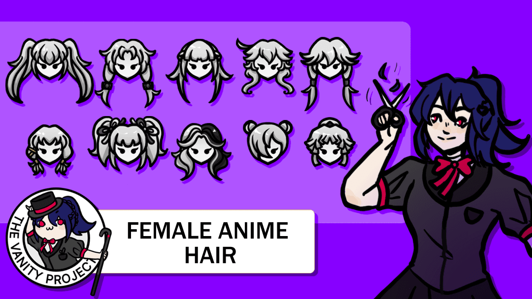 The Vanity Project - Female Anime Hair