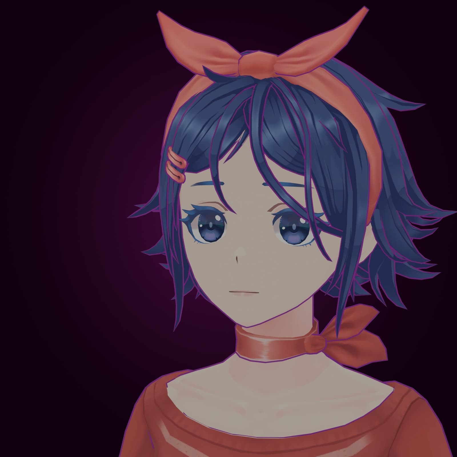 [Miside] Short-Haired Mita - Replace Louis