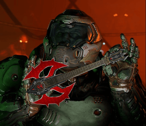 DOOM guitar
