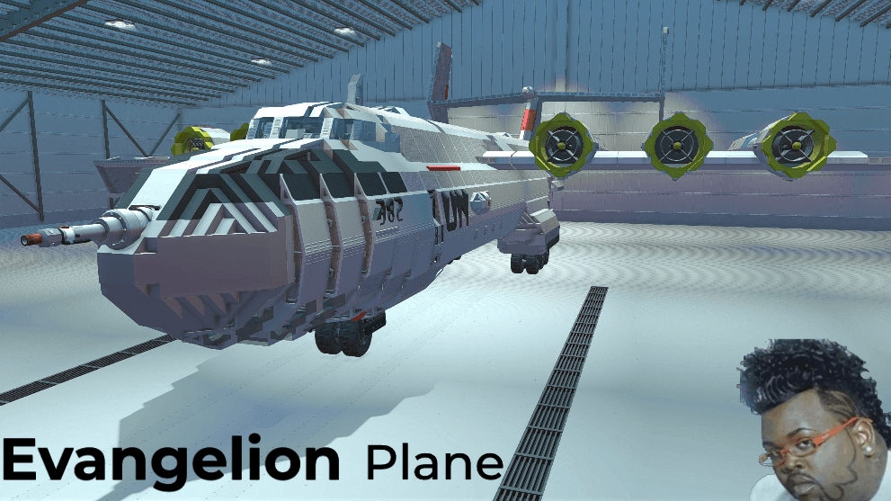 Plane from Evangelion [No Mods]