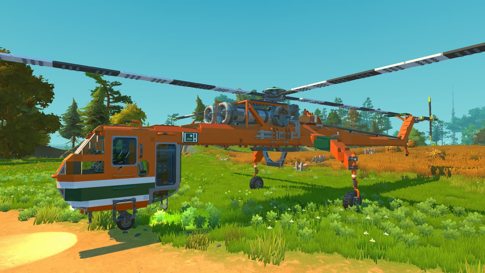 Sikorsky S-64 Skycrane [No Mods]
