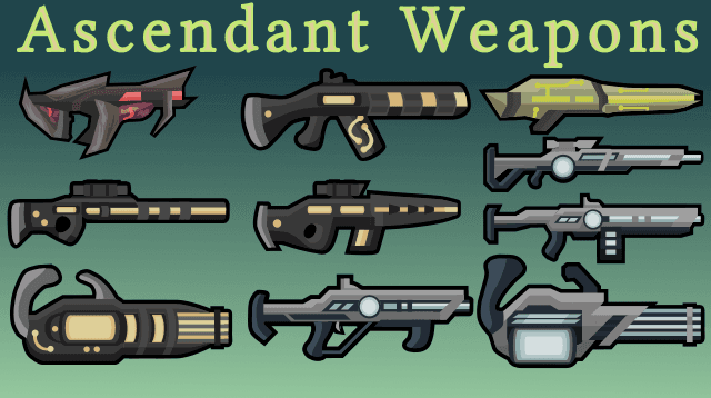 PI's Ascendant Weapon pack