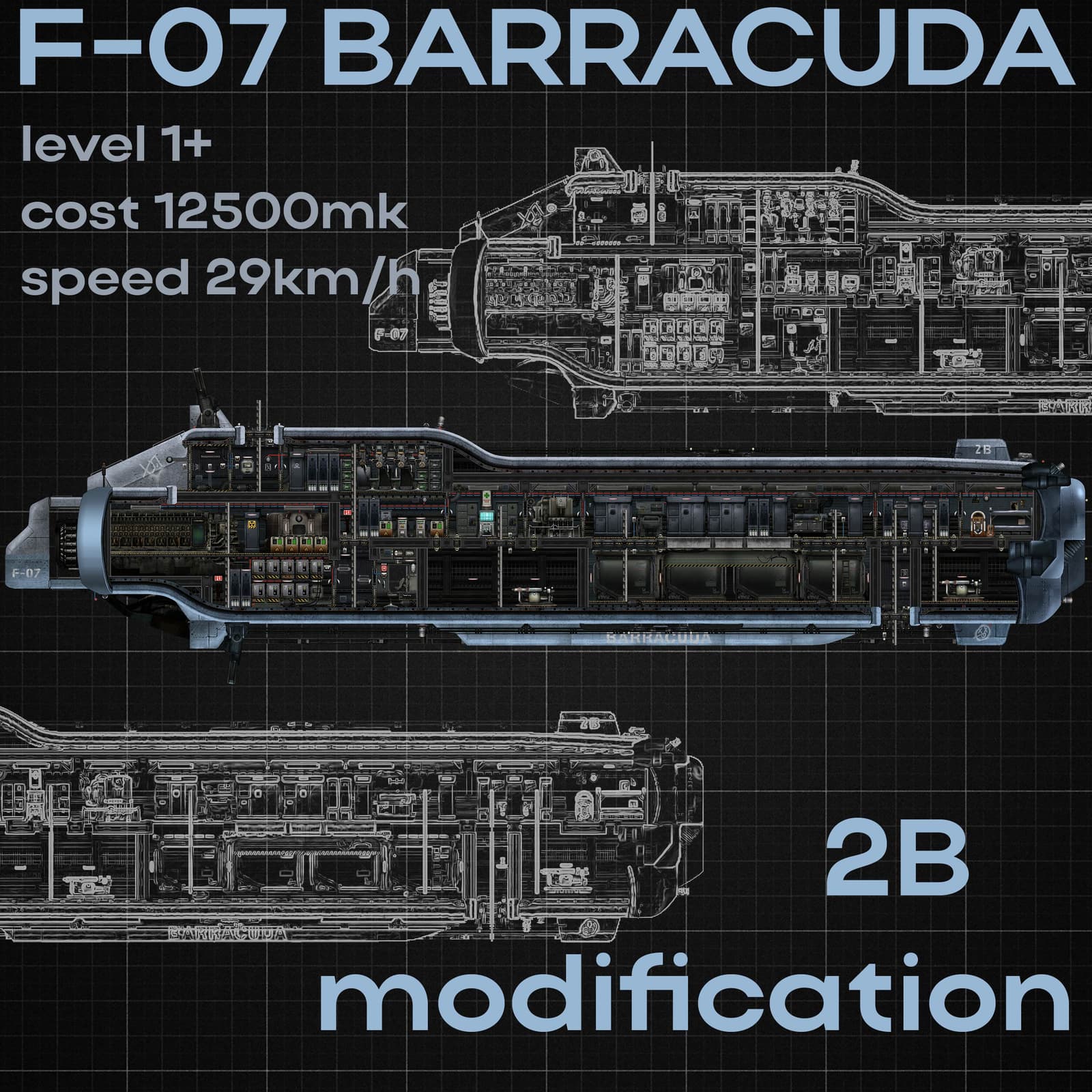 F-07 Barracuda 2B