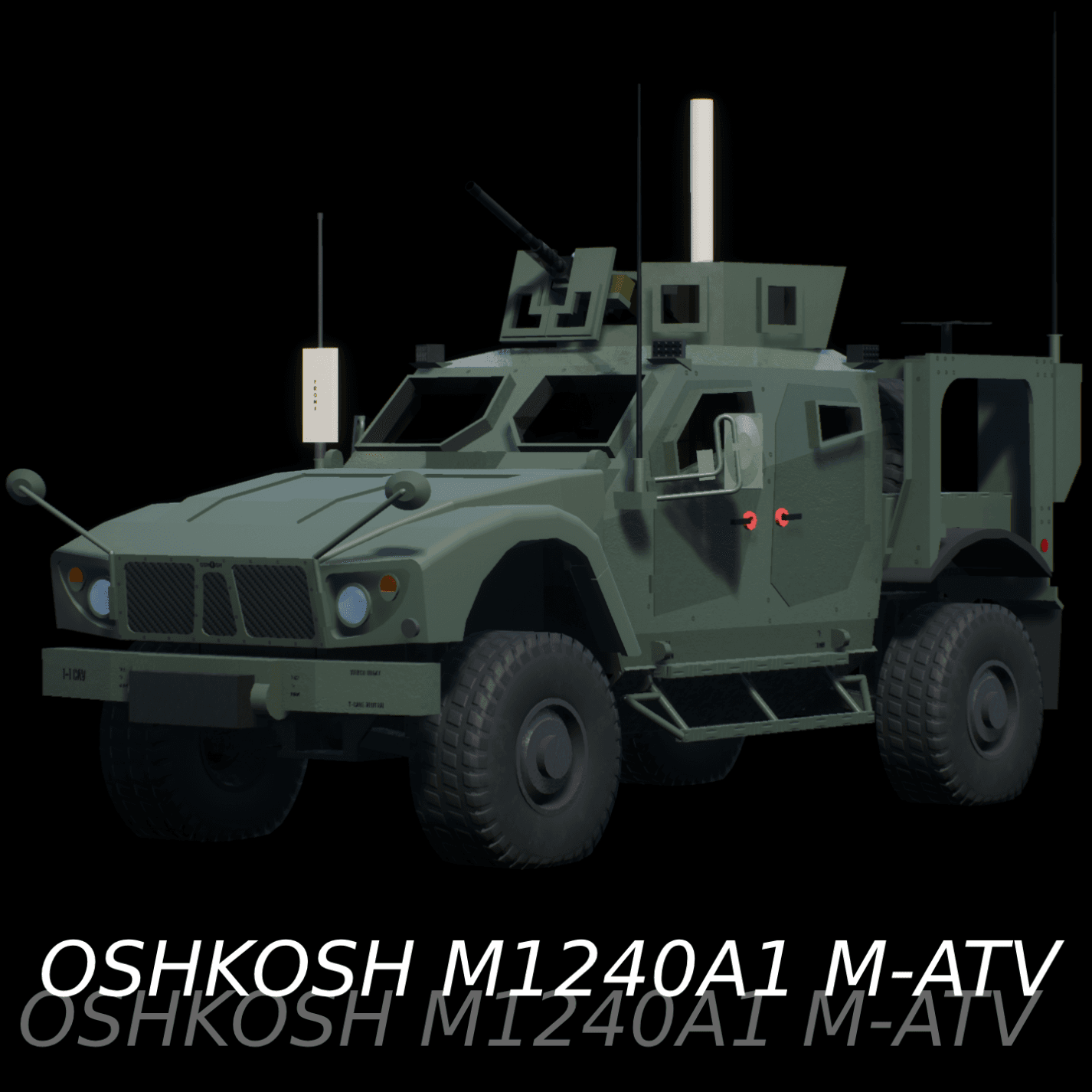 OSHKOSH M1240A1 M-ATV Green