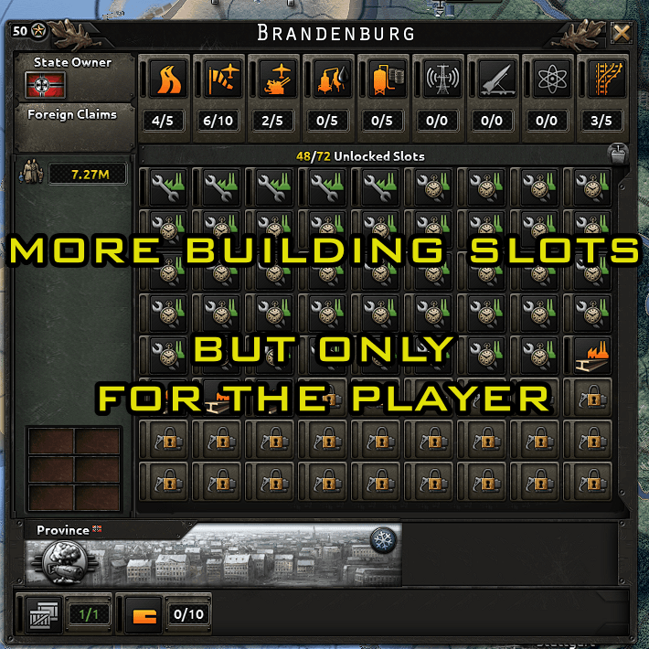 more building slots(player/player&ai)