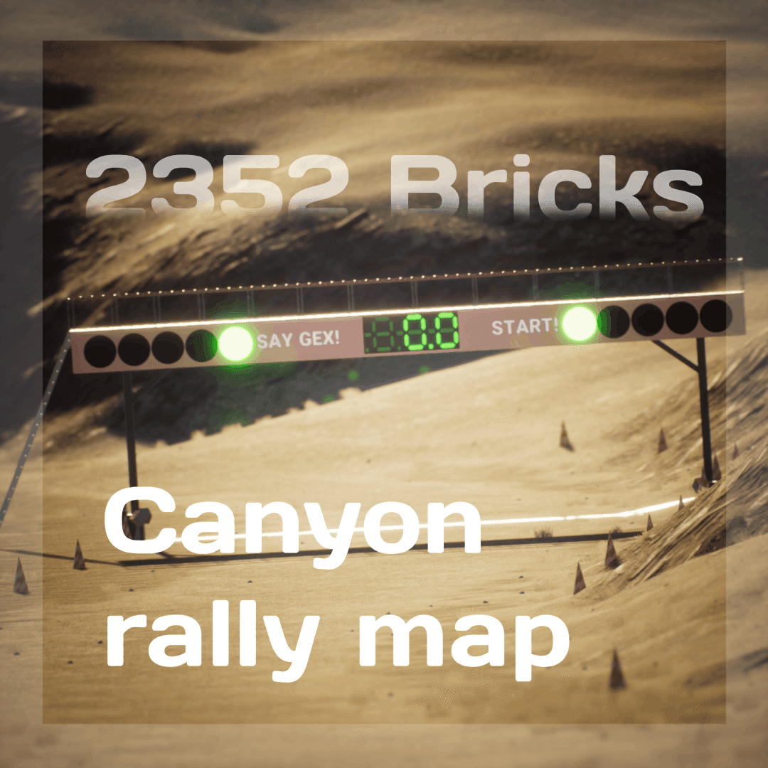 Canyon rally map