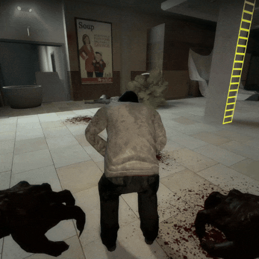 Special Infected Attacks Gib Common Infected
