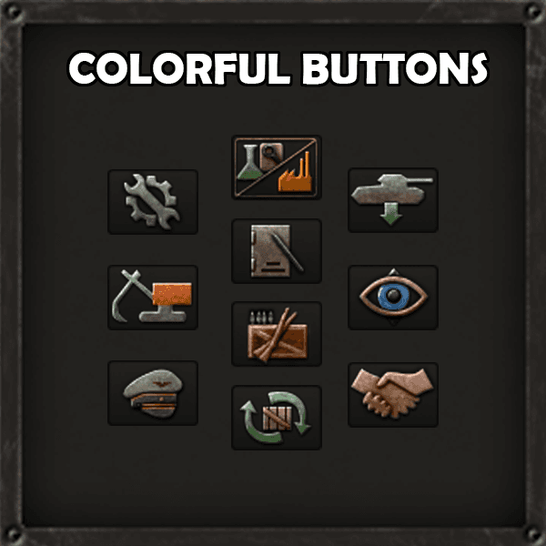 Colorful Buttons