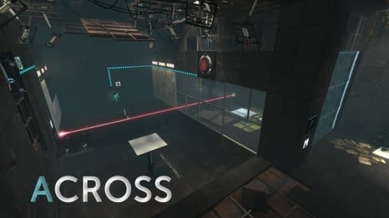Across