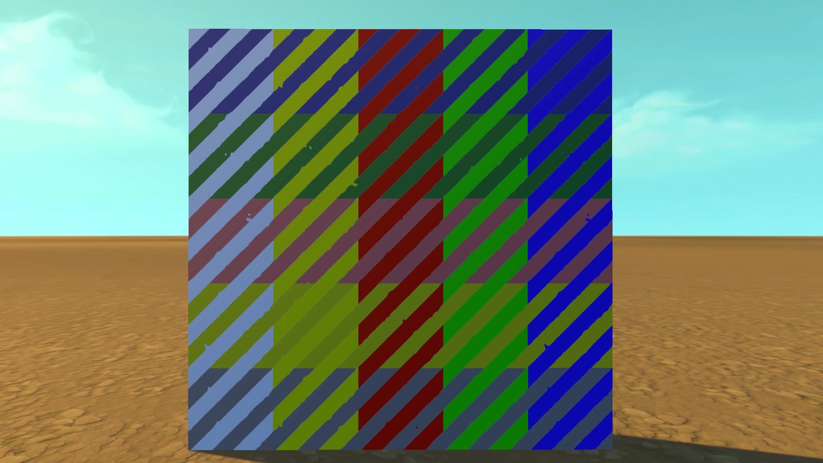Colorful Caution Blocks