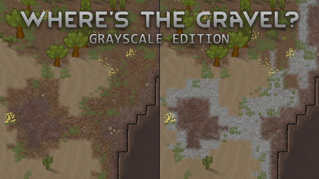 Where's the gravel? - Grayscale Edition [B18]