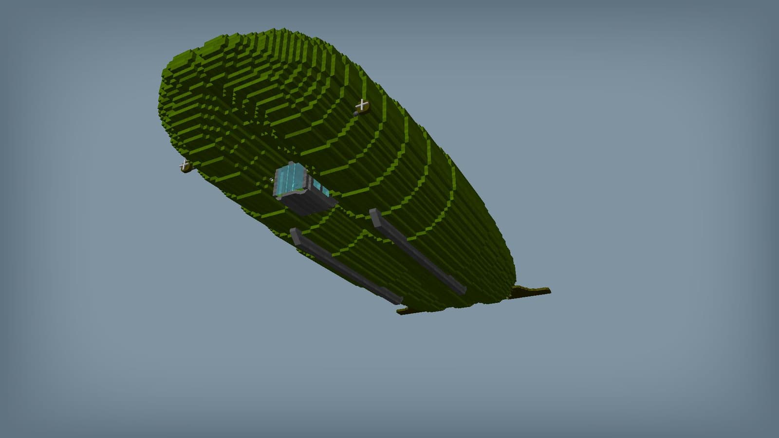 L.E.M.V. Hybrid Airship