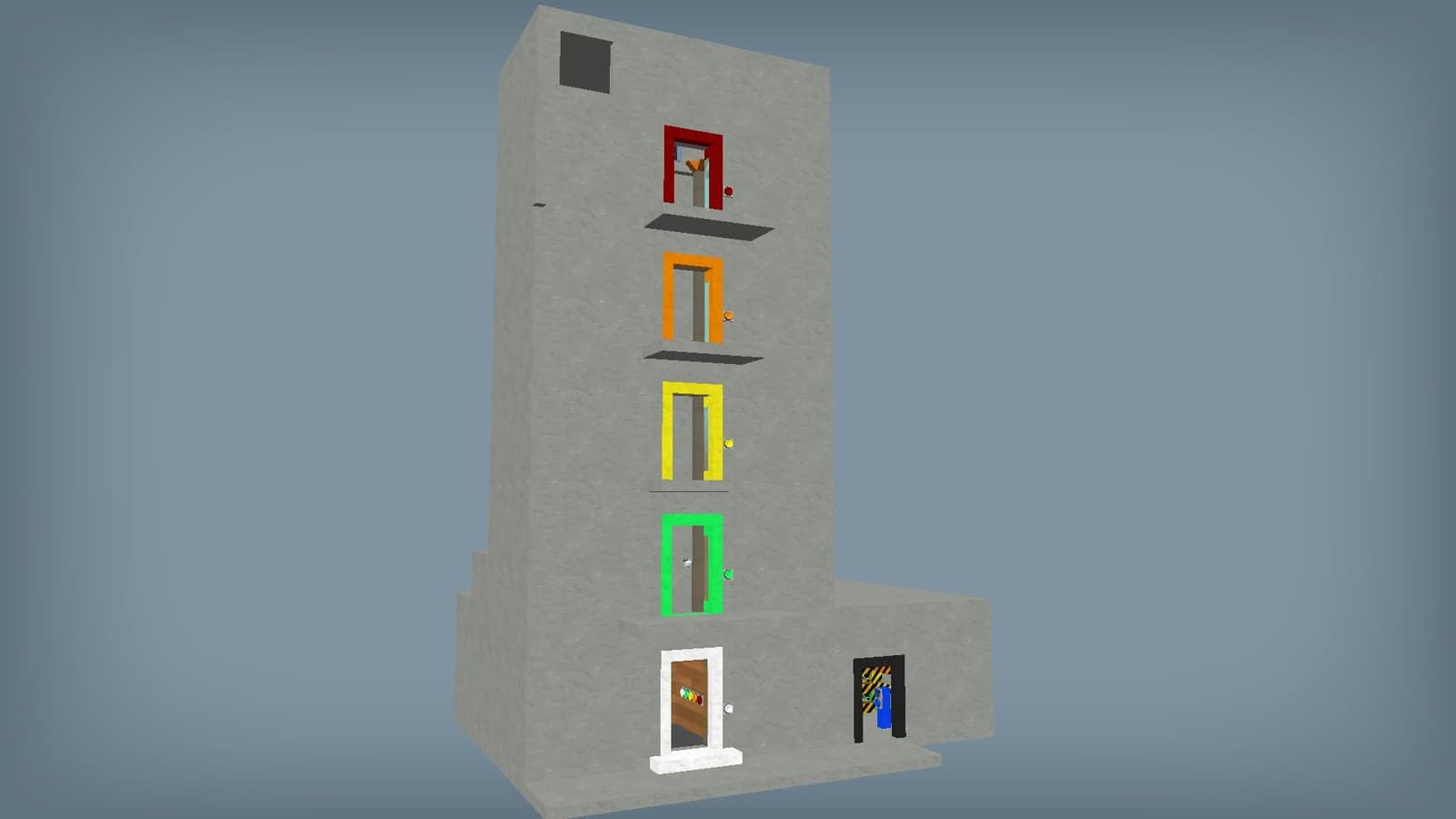 Multi-floor elevator (READ DESC.)