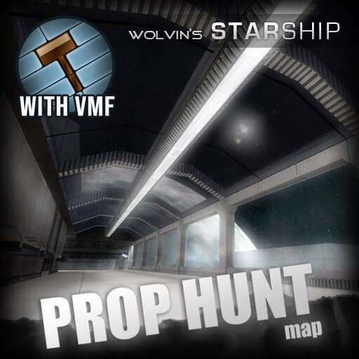 PROP HUNT Wolvin's S.T.A.R Ship ( ph_starship ) + VMF