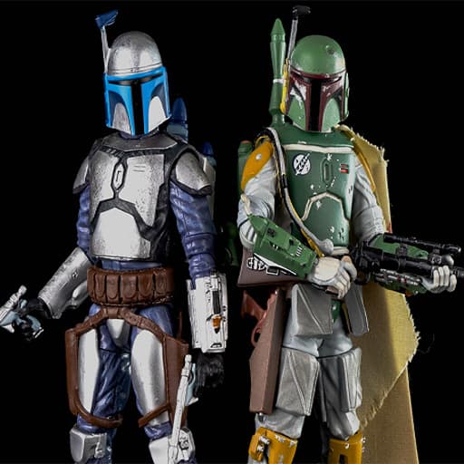 Star Wars: Jango Fett and Boba Fett Player Models