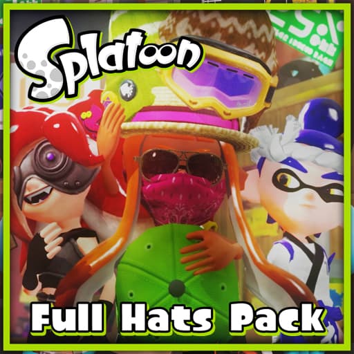 Splatoon Full Hats Pack