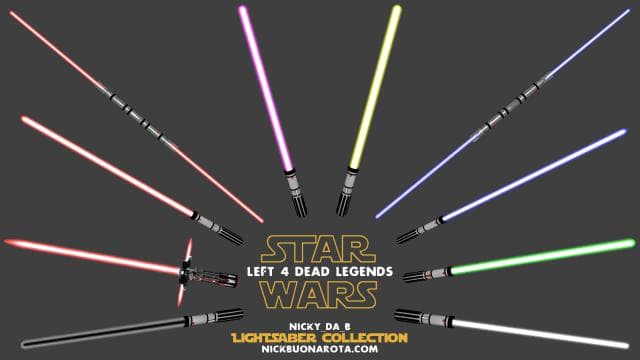 Star Wars Lightsaber Weapon Pack