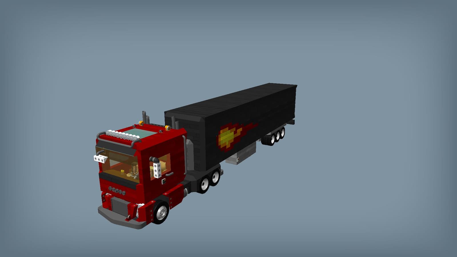 Volvo with Trailer