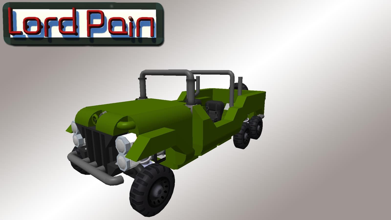 6x6 Pickup Jeep