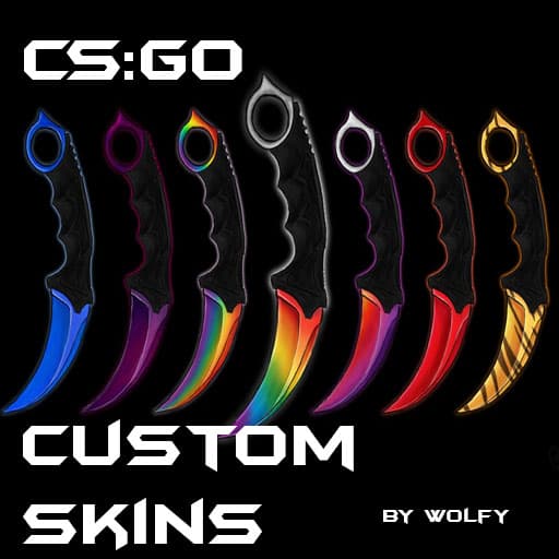 CS:GO New Karambit Knifes / Custom Knifes