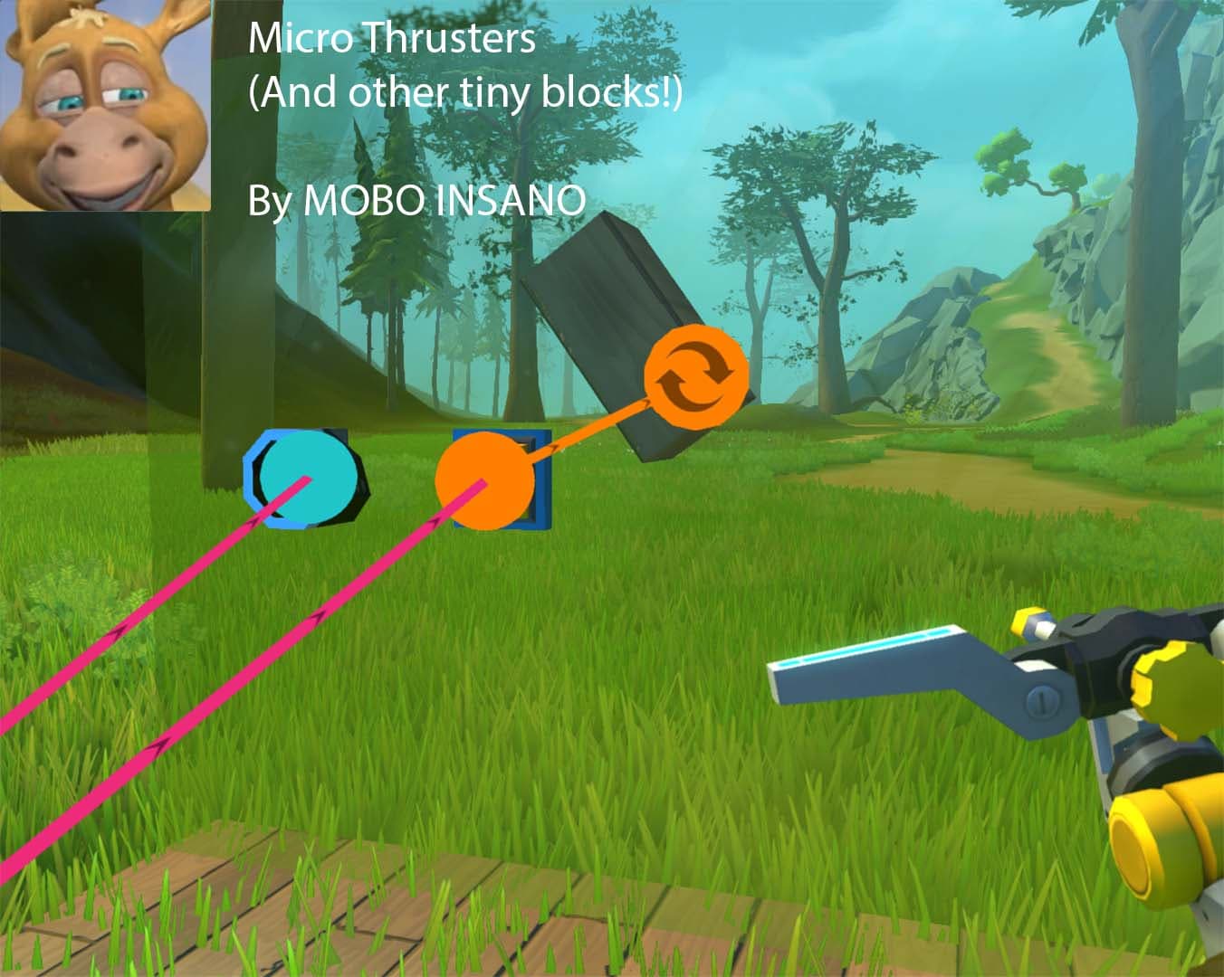 Micro Thruster and other tiny blocks