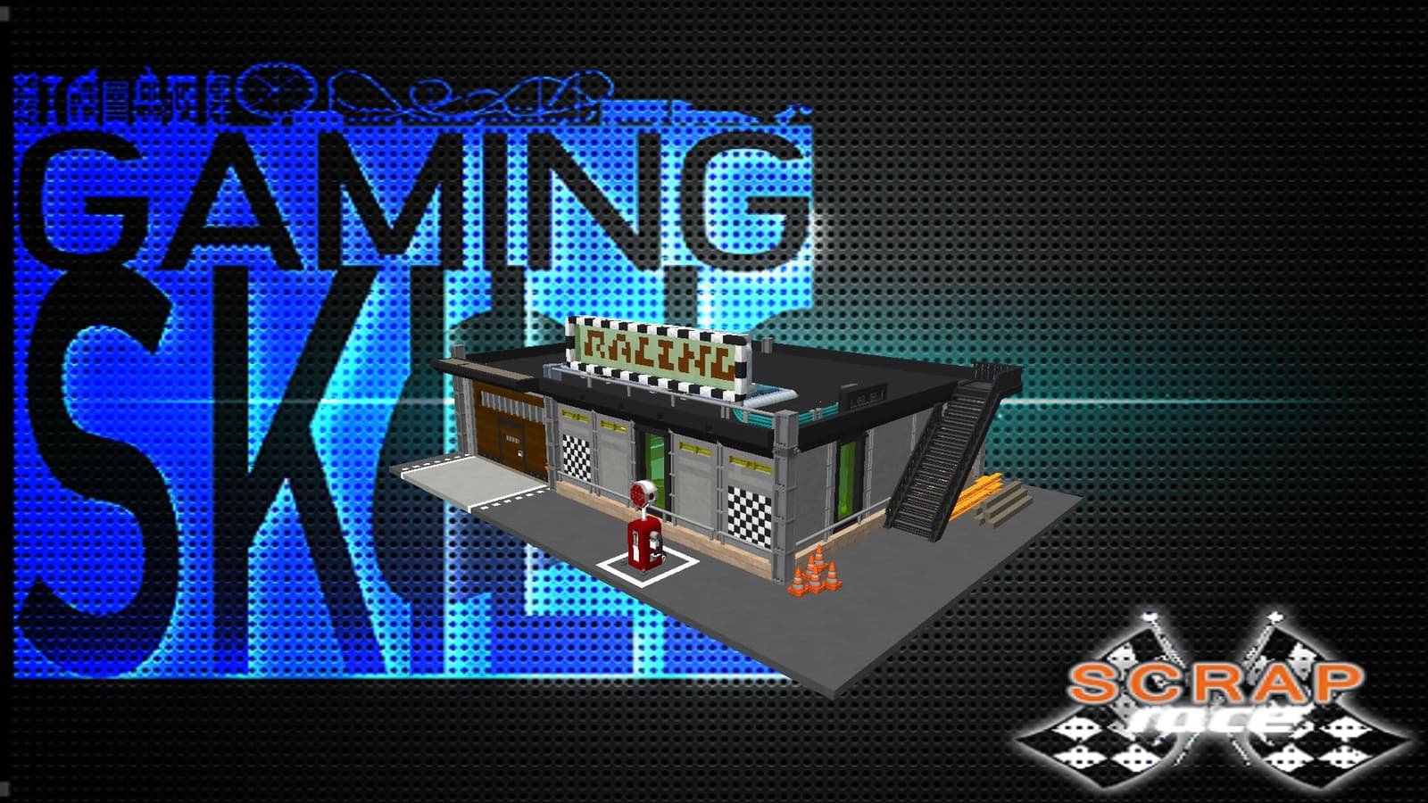 SCRAP Race CHALLENGE (garage racing blueprint)