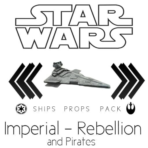 Star Wars Ships : Props Pack
