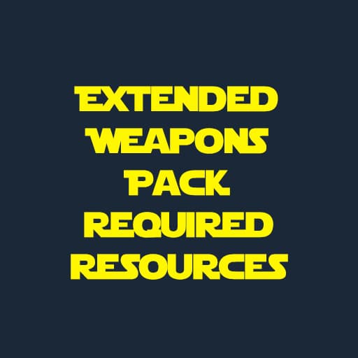 [ TFA Star Wars ] Extended Weapons Pack Required Resources #1