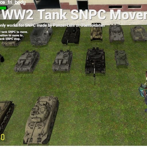 [VJ] SNPC - VJ Base WW2 Tank Navigation Tools
